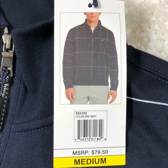 Nautica zipped shirt. NWT - Picture 3 of 3